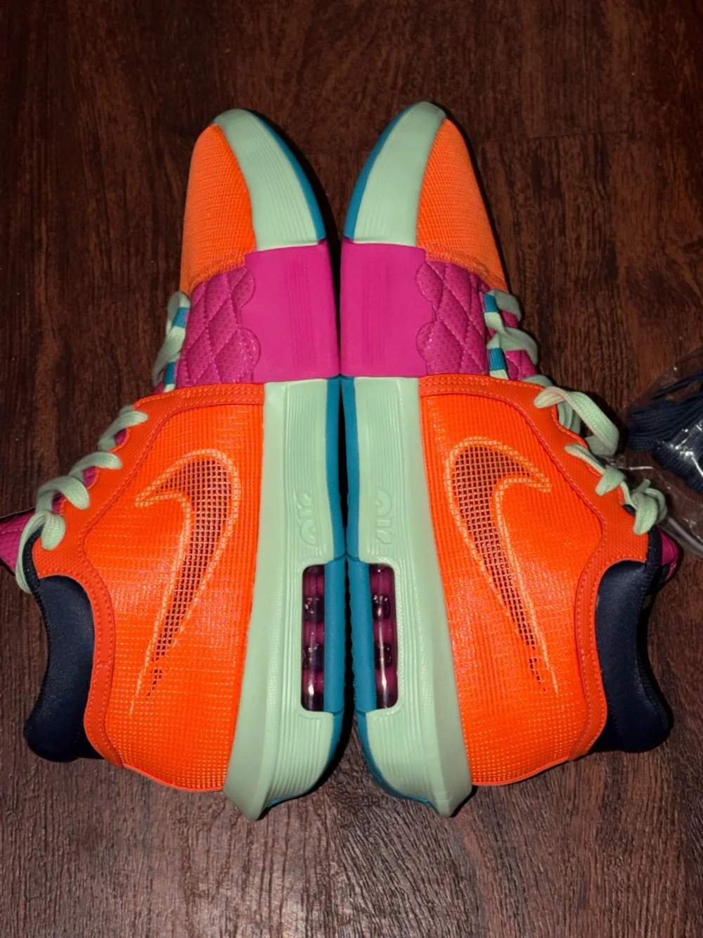 Nike size 9.5 colorful shoes
